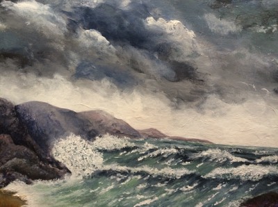 Stormy sea 