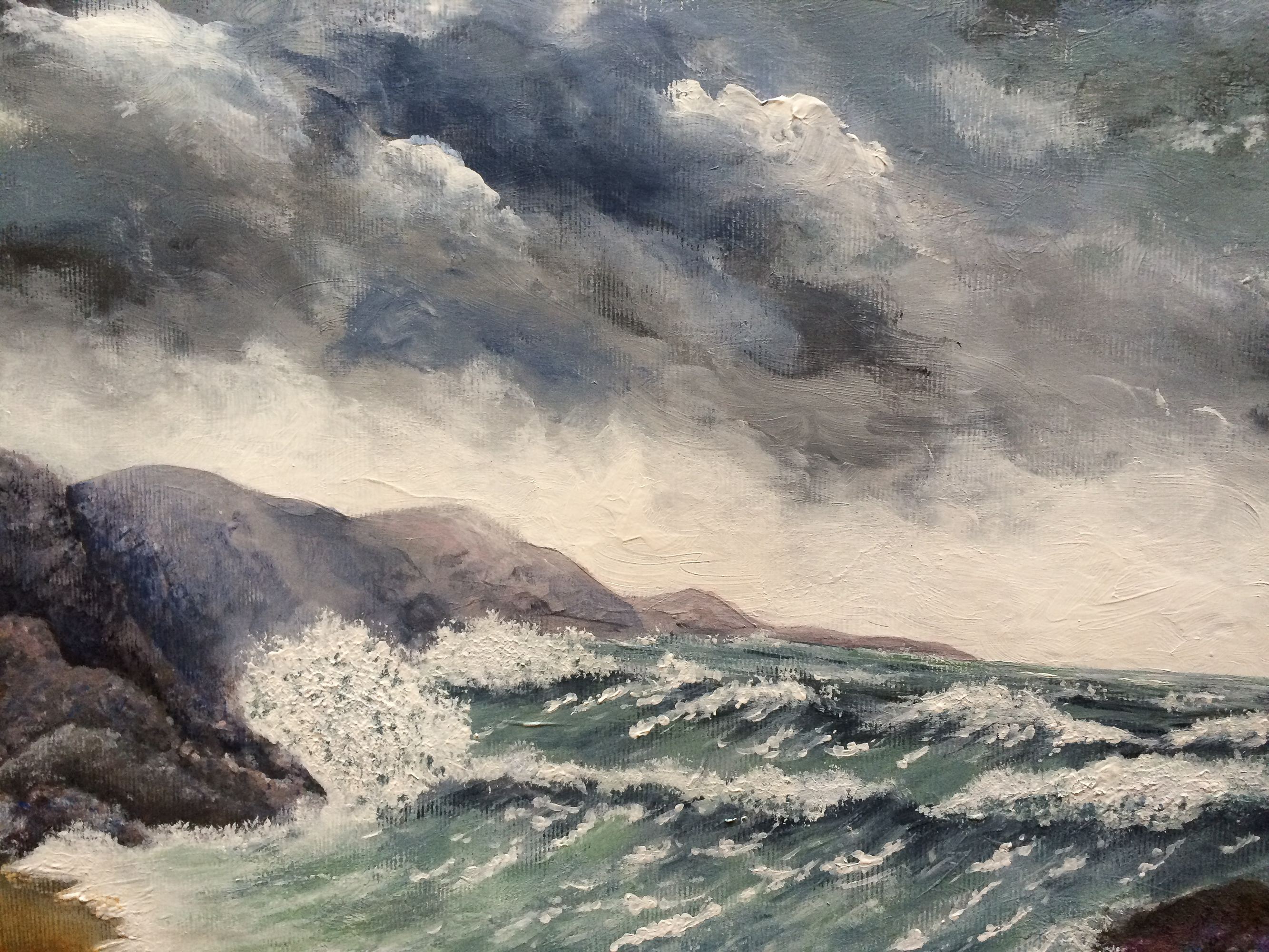  Stormy sea 